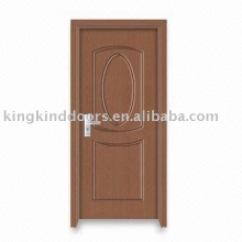 Comercial puerta del PVC (JKD-675) para baño y dormitorio puerta